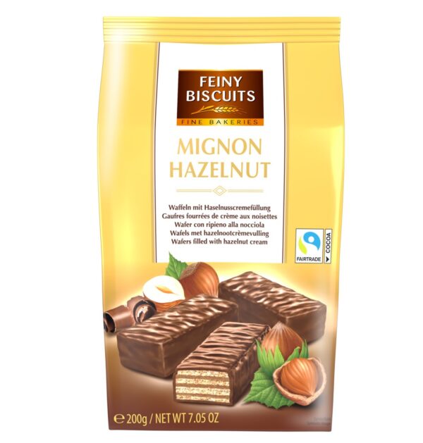 Shokolaadivahvel pähklitäidisega 200 g