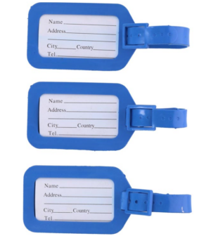 Pagasi nimesilt 3 tk Dunlop