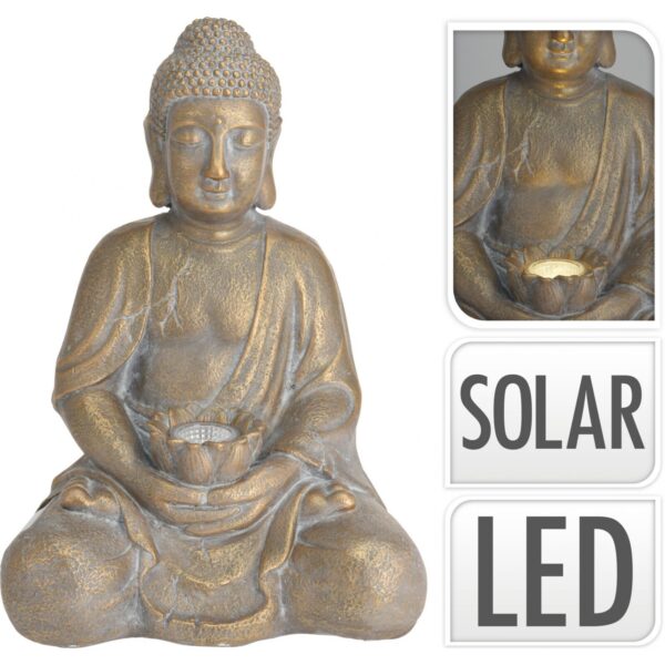 Solarlamp Buddha 44 cm
