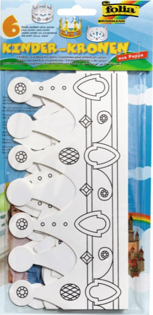Paberkroonid 6 tk