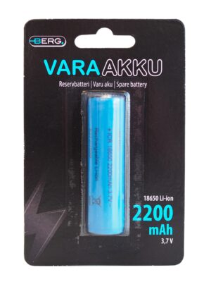 Akupatarei 2,2Ah 3,7 V