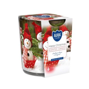 Lõhnaküünal klaasis Talv