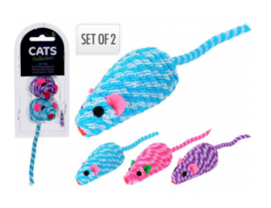 Kassi mänguasi Hiir 2 tk