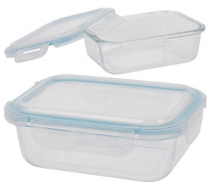 Säilituskarp klaasist 630 ml