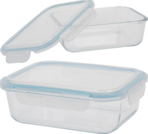 Säilituskarp klaasist 1480 ml