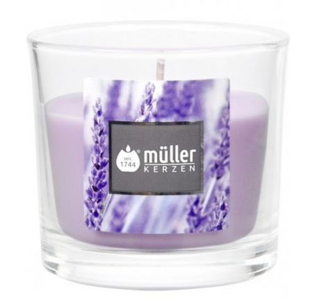 Lõhnaküünal klaasis Lavendel