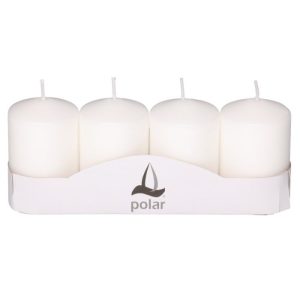 Küünalde komplekt Polar 4 tk