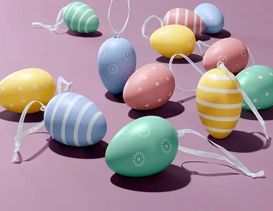 Riputatavad lihavõttemunad 12 tk