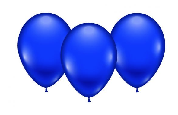 Õhupallid sinine 8 tk