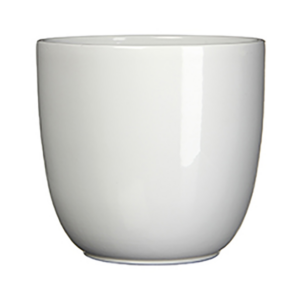 Lillepott Tusca valge 28,5 x 31 cm