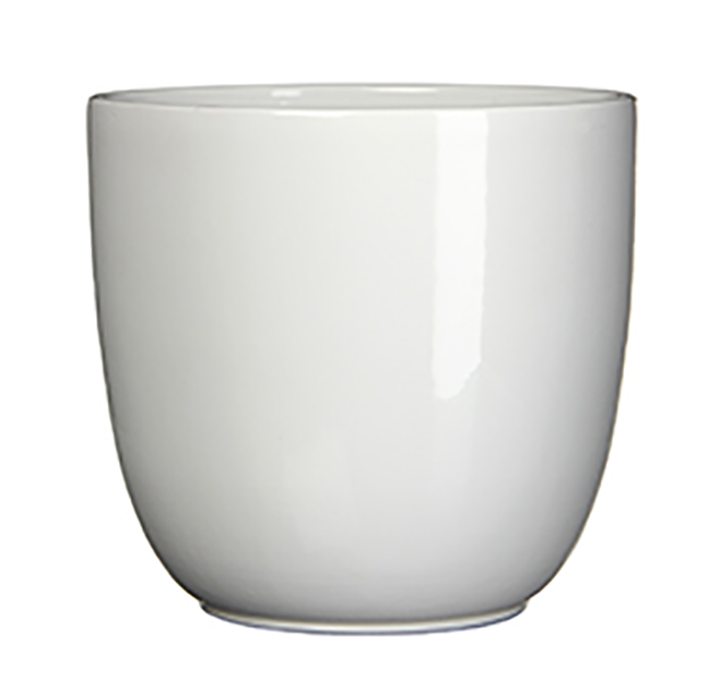 Lillepott Tusca valge 28,5 x 31 cm