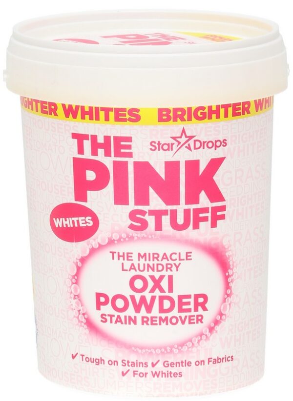 Plekieemaldaja The Pink Stuff valgele pesule 1 kg