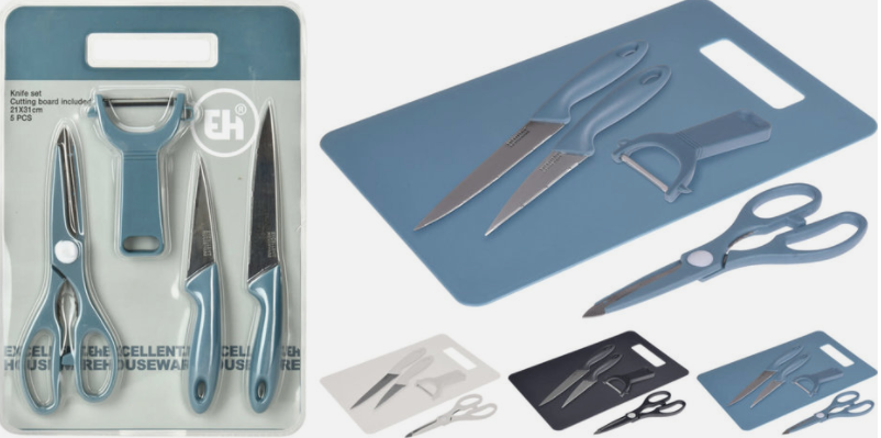 Köögitarvikute komplekt 5 osa