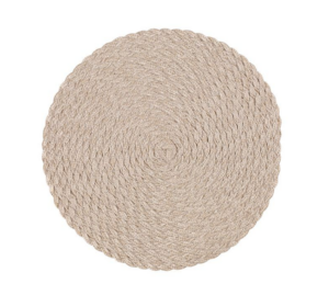 Lauakate ümar 38 cm beež