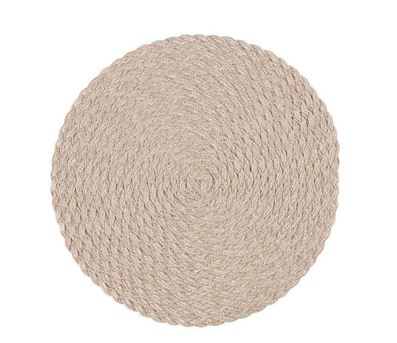 Lauakate ümar 38 cm beež