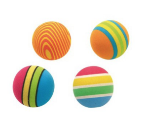 Lemmiklooma ping pong pallid värvilised