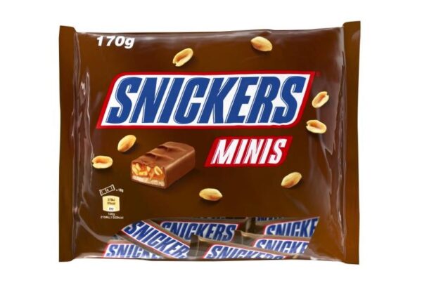Šokolaad Snickers Mini 170 g