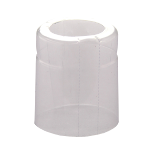 Pudelikorgi mütsid 33 x 40 mm läbipaistev 100 tk