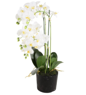 Kunstlill orhidee potis 65 cm