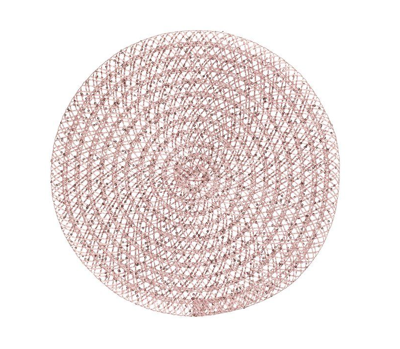 Lauakate polüester 38 cm Sofia roosa