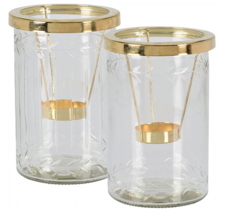 Teeküünlahoidja klaasist 10 x 15 cm