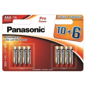 Panasonic patareid 16 tk AAA