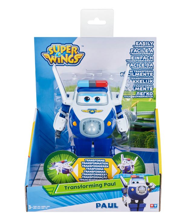 Trasformer Super Wings Paul