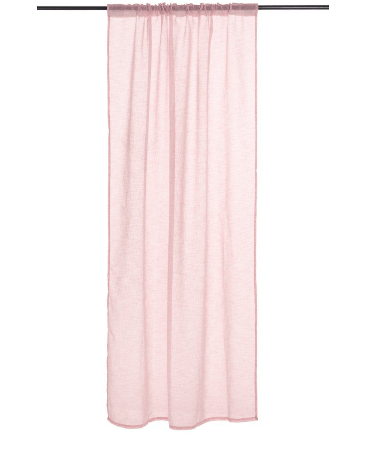 Kardinad 140 x 240 cm 2 tk Oliver heleroosa