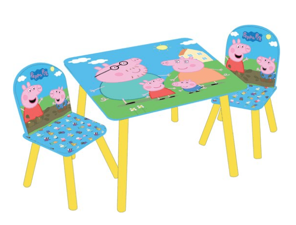 Laste laud + 2 tooli Peppa