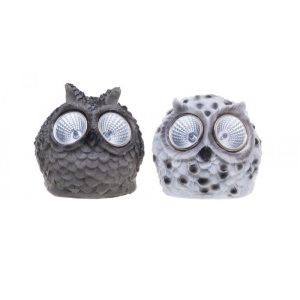 Solarlamp Öökull 10 cm Tarmo