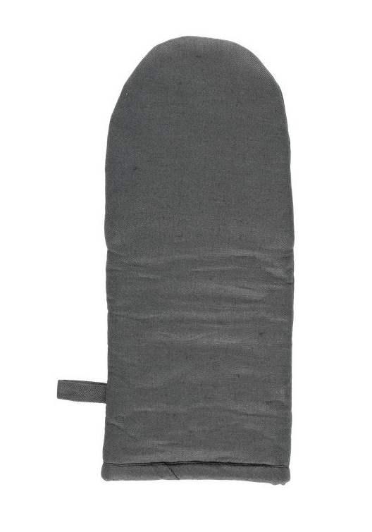 Pajakinnas linane 13 x 33 cm tumehall