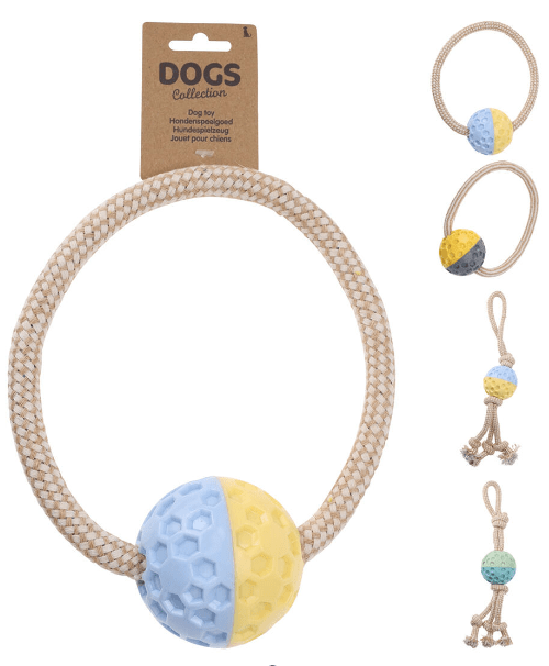 Lemmiklooma mänguasi palliga