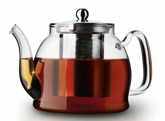 Teekann klaasist 1 L sõelaga
