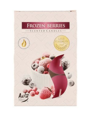 Teeküünlad 6 tk Frozen Berries