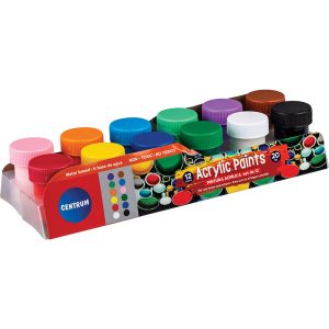 Akrüülvärvid 12 tk, 20 ml