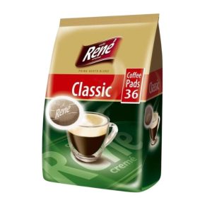 Kohvipadjad Cafe Rene keskmine röst 36 tk