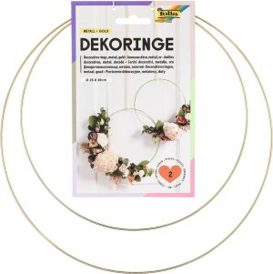 Dekoratiivrõngad Folia kuldne