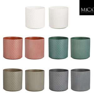 Ümbrispott Mica Zamora 13x13 cm