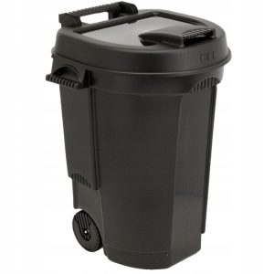 Õue prügikast ProGarden 110 l must