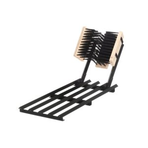 Jalatsipuhastusrest harjaga 64x28 cm