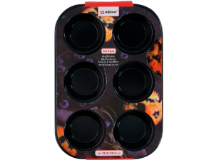 Muffinipann 6 auku Alpina