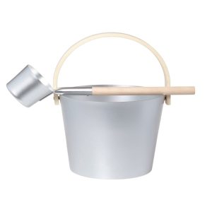 Saunakibu + kulp hõbe