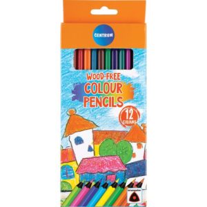 Värvipliiatsid 12 tk kolmnurk