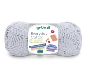 Lõng puuvill 100 g helehall