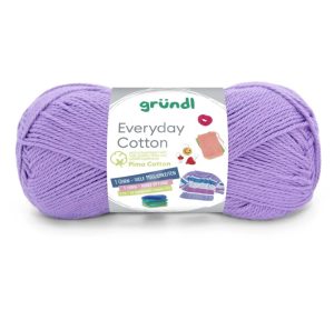 Lõng puuvill 100 g lilla