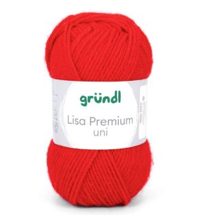 Lõng Lisa akrüül 50 g punane