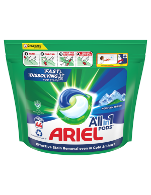 Pesukapslid Ariel 44 tk Mountain Spring