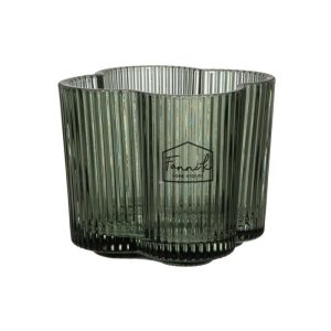 Küünlahoidja klaas FanniK roheline