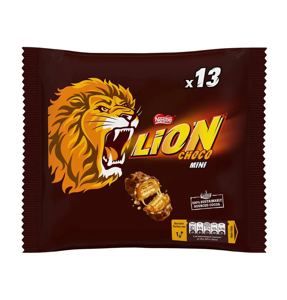 Šokolaad Lion mini 13x18g Nestle