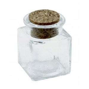 Dekoratiivpudel korgiga 55 ml